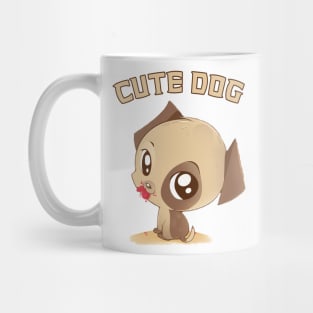 Limited Edition - Cool Cute Dog Illustration T-Shirt Mug